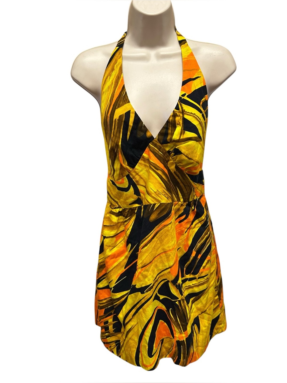 Hale Aloha made in Hawaii Hawaiian mini dress women’s XXS halter